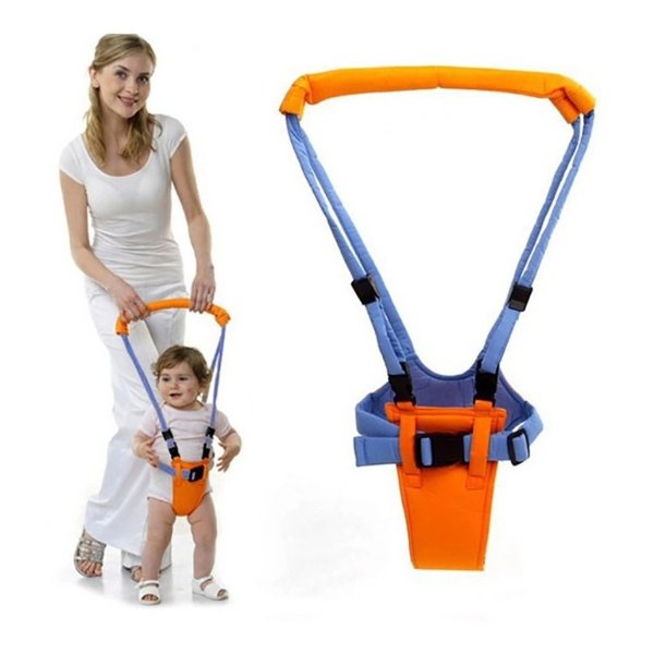 Baby Walking Harness Baby Walker Adjustable Safety Pulling and Lifting Dual-Use Stand Up & Walking Learning Helper for Infant Child Activity