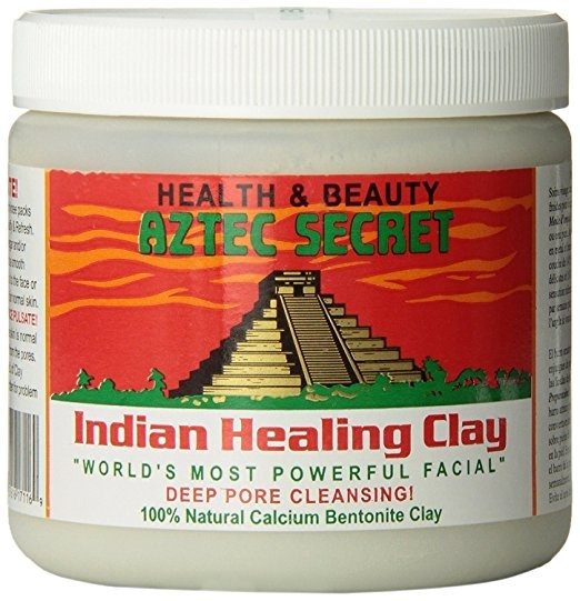 - Indian Healing Clay - 1 lb. | Deep Pore Cleansing Facial & Healing Body Mask | The Original 100% Natural Calcium Bentonite Clay