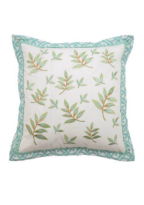 Modern Poetic Embellished Decorative Pillow