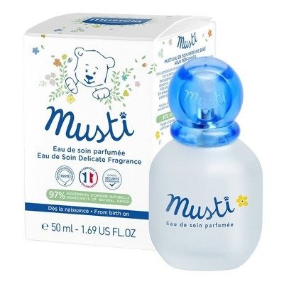 Musti Eau de Soin Spray Baby Perfume Alcohol Free Fragrance - 1.69 fl oz