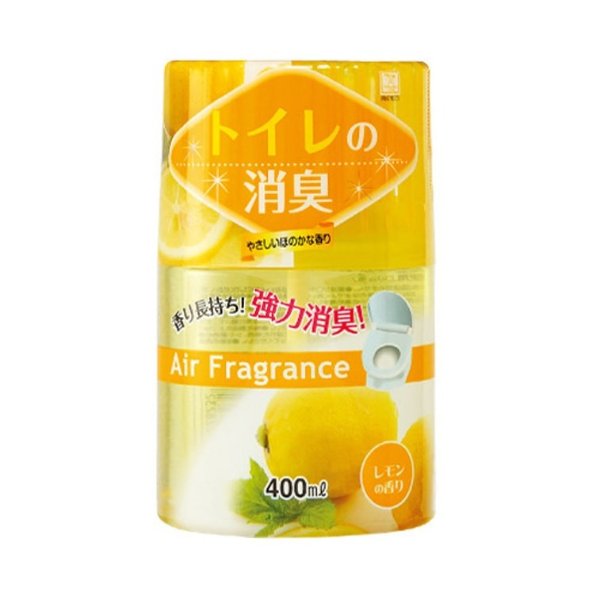日本KOKUBO小久保 厕所卫浴使用空气清新消臭剂 柠檬香 400ml | 亚米