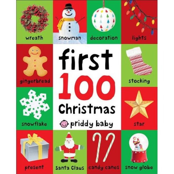 First 100 Christmas Words (Board Book)