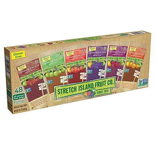 Fruit Leather Variety Pack 48-Count, 0.5-Ounce Package