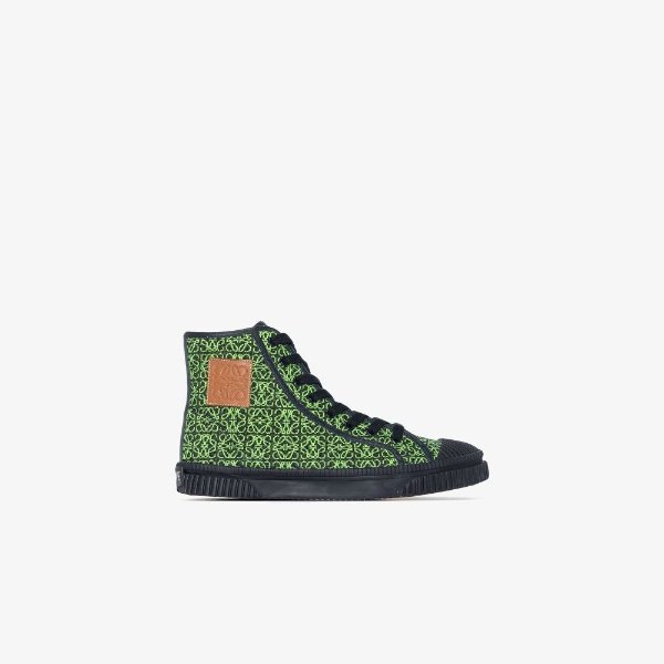 Green Anagram High Top Sneakers | Browns