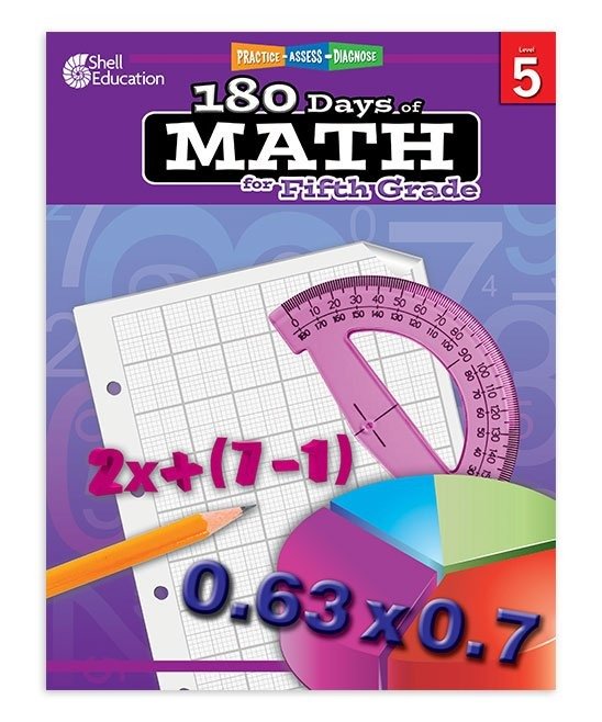 180 Days of Math for Fifth Grade Workbook