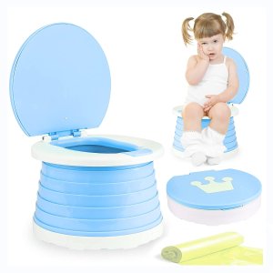 the FAMI HELPER Portable Potty for Kids
