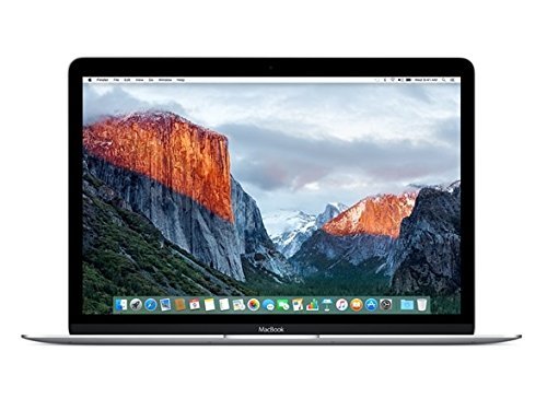 Apple Macbook 12” laptop, Retina Display, 256GB PCI-E SSD, 8GB, Bluetooth, MacOS Yosemite – Silver (Certified Refurbished)