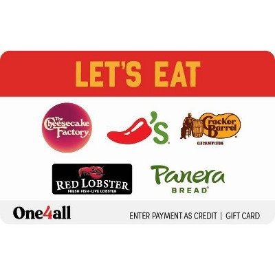 Let's Eat Gift Card (Mail Delivery)