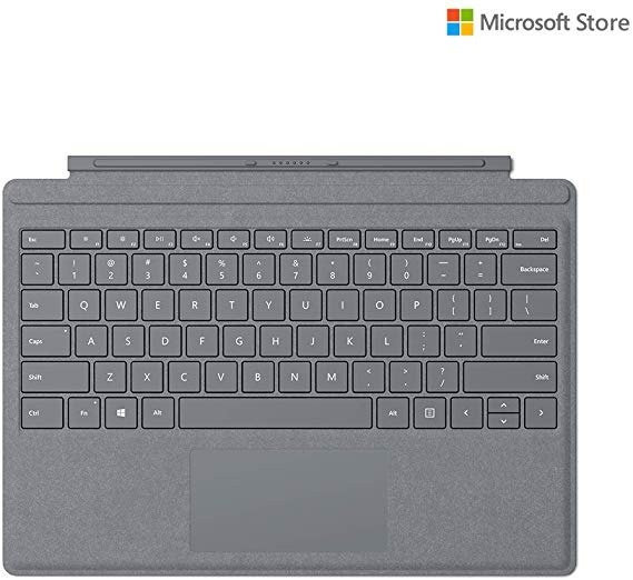 Surface Pro 键盘配件 Signature Type Cover 白金色