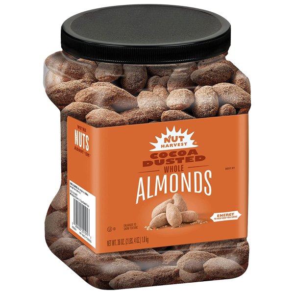 Cocoa Dusted Almonds, 36 oz