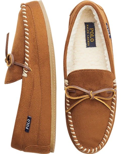 Markel Tan Moccasin Slippers 