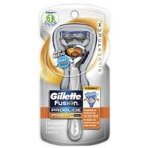 吉列Gillette Fusion Proglide 男士电动剃须刀(银色)