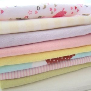 8-Pack 100% Organic Cotton Super Soft Towels, Washcloths For Children