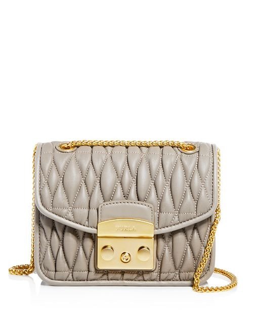 Metropolis Mini Quilted Leather Crossbody