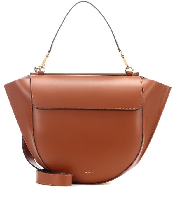 Hortensia Big leather shoulder bag