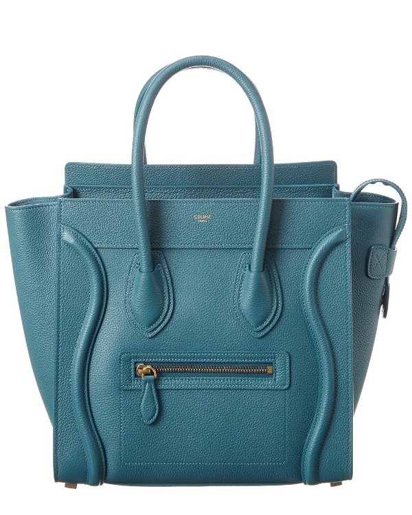 Micro Luggage Leather Tote