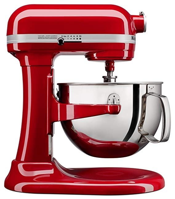 Pro 6 系列 6夸脱专业直立式厨师机 红色