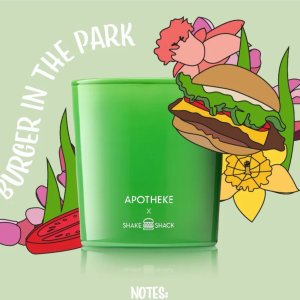 New Release: APOTHEKE x Shake Shack Lunches Co-branded Candles