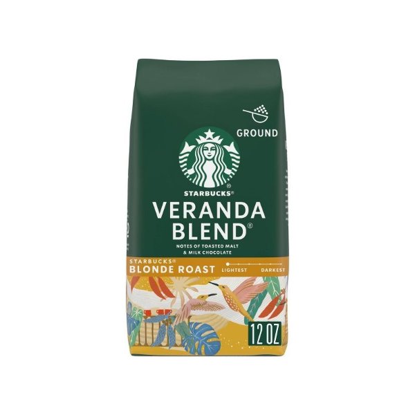 Veranda Blend 中度烘焙咖啡 12oz 两包