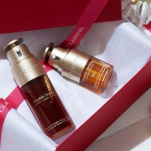 独家：Clarins 12.12全场护肤热卖 收超值双萃套装 秋冬滋润抗老