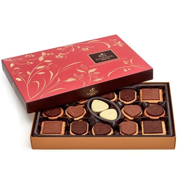 GODIVA Chocolatier Assorted Gift Box Chocolate Cookie