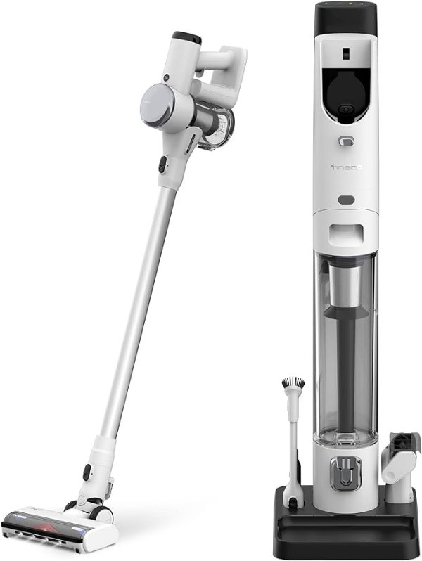 Pure ONE Station Cordless Stick Vacuum Cleaner with 3L Dust Clean Station, Complete Self-Cleaning Up to 65 Mins Runtime, Powerful Suction and Lightweight, Multi-Surface Floor Cleaning