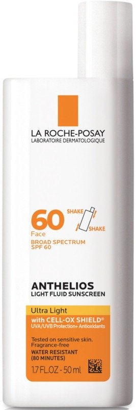 Anthelios Light Fluid Face Sunscreen SPF 60 
