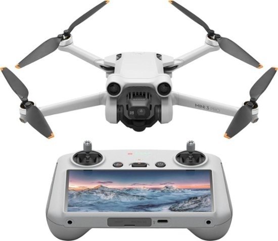 Mini 3 Pro Drone and Remote Control with Built-in Screen (RC)