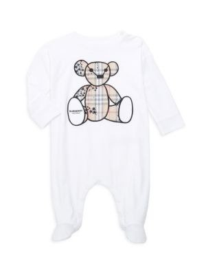Burberry - Baby's Bear Embroidered Onesie