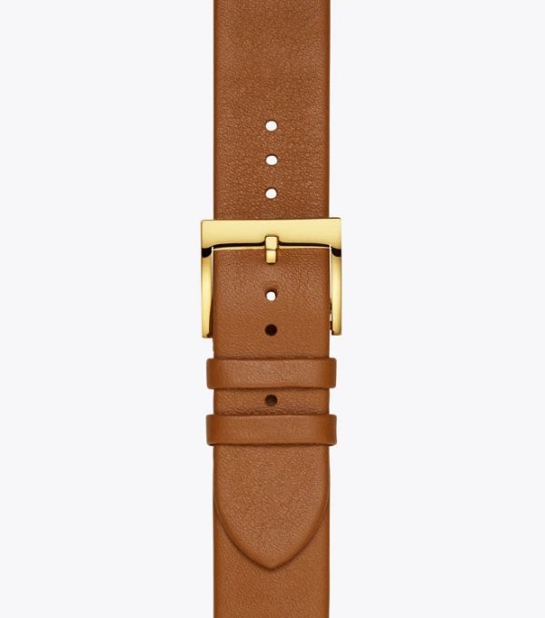 Gigi Touchscreen Smartwatch Strap, Leather, 20 Mm