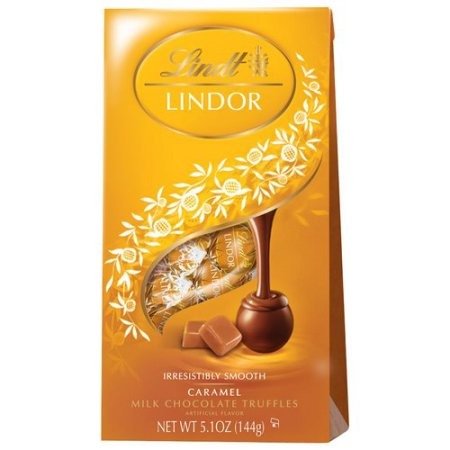 Lindor Caramel Milk Chocolate Truffles, 5.1 oz - Walmart.com