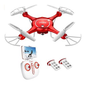 DoDoeleph Drone with HD Camera FPV Real-time WiFi Gravity Control RTF RC Quadcopter