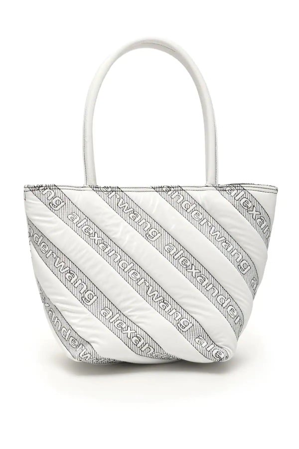 QUILTED ROXY LOGO TOTE