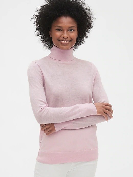 Turtleneck Sweater in Merino Wool