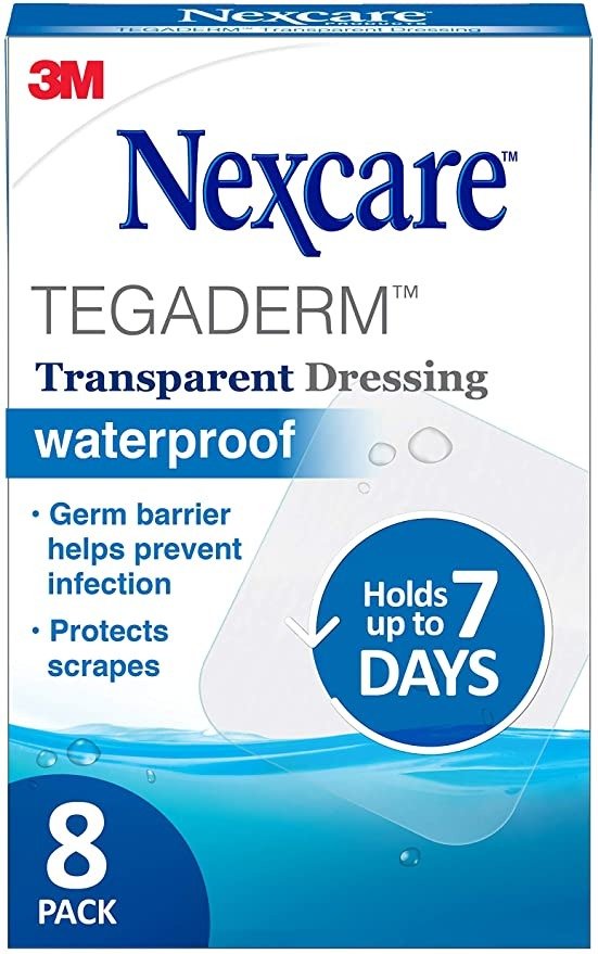 3M Nexcare Tegaderm 2.37"x2.75" Dressing Pad 8 Ct