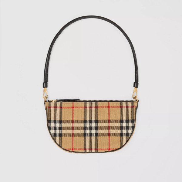 Vintage Check Cotton Olympia Pouch