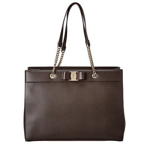 Salvatore FerragamoVara Bow Double Handle Leather Tote