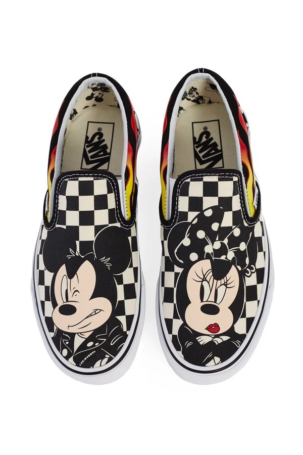 Disney Mickey & Minnie Classic Slip On