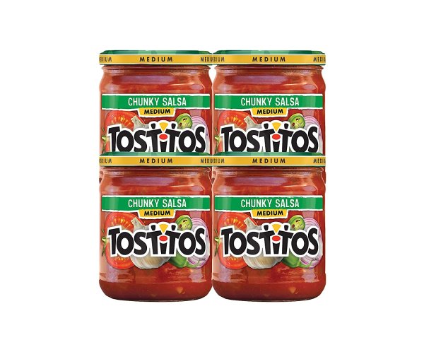 Tostitos 莎莎酱 经典玉米片蘸酱 15.5oz 4罐