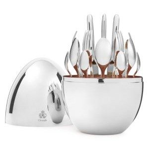 Mood Collection Silverplated 24-Piece Cutlery Set