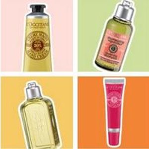 with $50 purchase @ L'Occitane