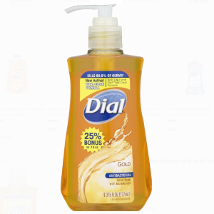 (4 pack) Dial Antibacterial Hand Soap with Moisturizer, Gold, 9.375 Oz