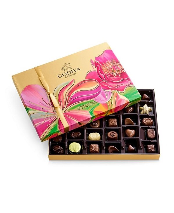 Spring Assorted Chocolate Gift Box, 36 Piece
