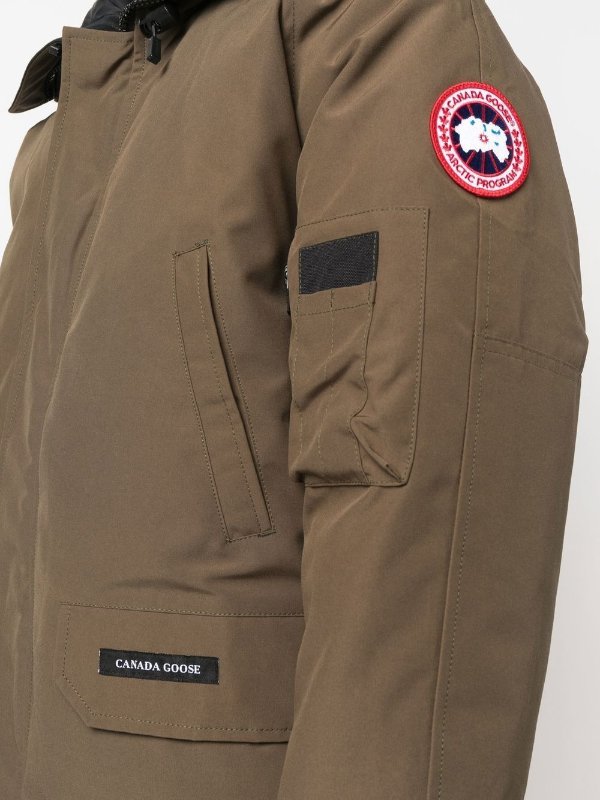 Bomber jacket with logo