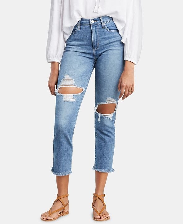 Women's 724 Straight-Leg Cropped Jeans