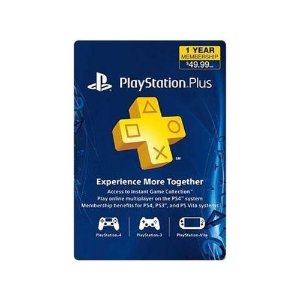 PlayStation Plus 一年美服会员 实体卡