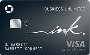 Earn $750 bonus cash backInk Business Unlimited® Credit Card