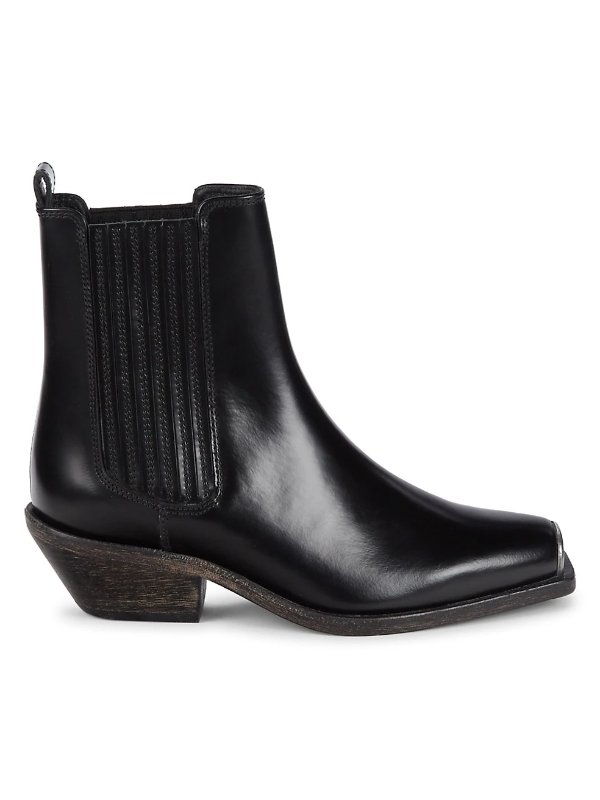 Cassidy Leather Chelsea Booties