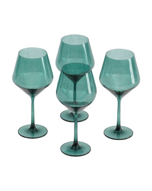 Set Of 4 18oz Wine Glasses