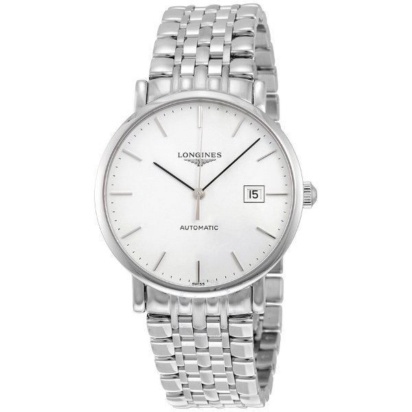 Elegant Automatic White Dial Stainless Steel Men's Watch Elegant Automatic White Dial Stainless Steel Men's Watch